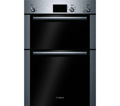 BOSCH  Classixx HBM13B251B Electric Double Oven - Brushed Steel